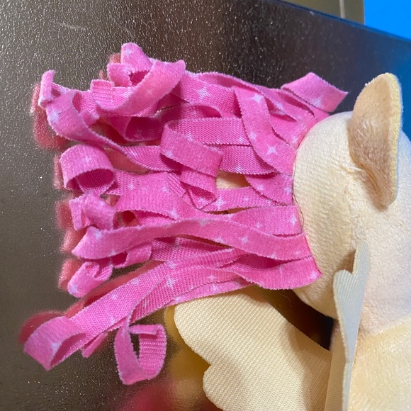 MY LITTLE PONY 2016 FLUTTERSHY FRIENDSHIP IS MAGIC PONY PLUSH PINK/STAR HAIR - Picture 13 of 14